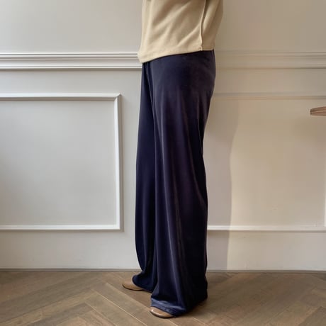 ✳︎予約販売✳︎velvet long pants/2 colors pants_np0068