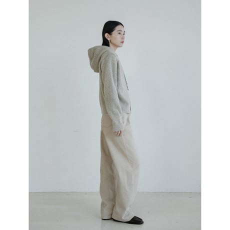 《予約販売》2way zip knit parker/2colors_nt2451