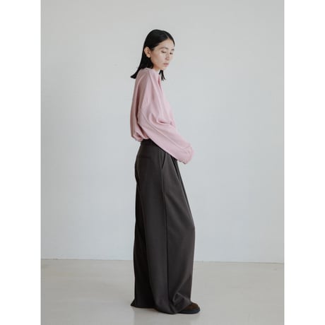 《予約販売》two tuck simply wide pants/2colors_np1159