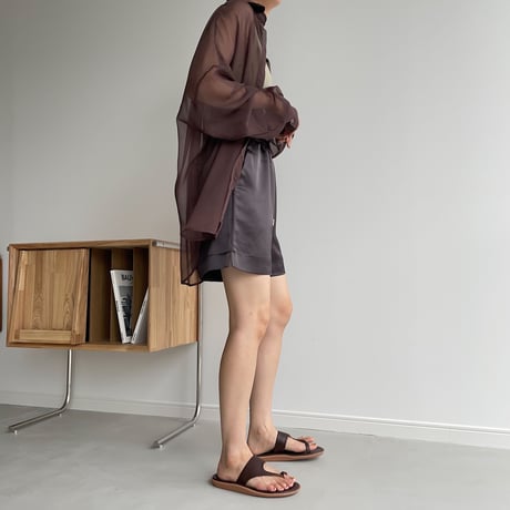 《予約販売》satin half pants/2colors_np0425