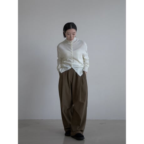 《予約販売》button accent knit/2colors_nt2169