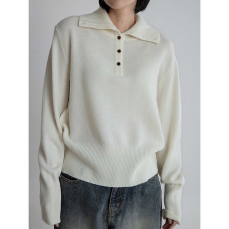 《予約販売》botan knit pullover/2colors_nt2219