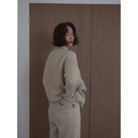 【NOKCHA original】mannish knit pants/3colors_np1027