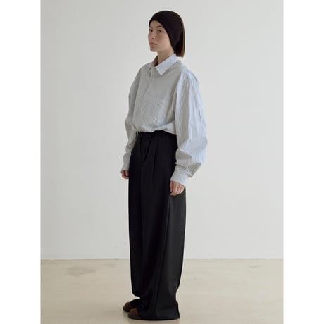 《予約販売》tuck daily wide pants/2colors_np1233