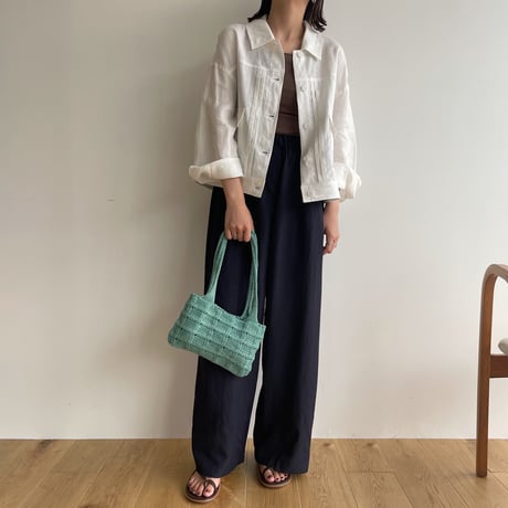 《予約販売》minimal knit bag/2colors_na0414