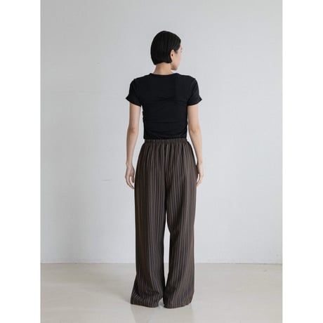 《予約販売》accent gather minimal tee/2colors_nt2549