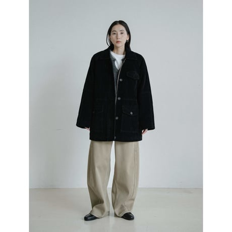 《予約販売》quilting linner suède middle jacket/2colors_no0486