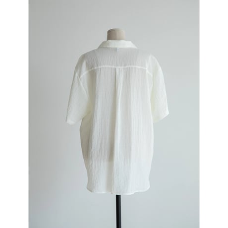 《予約販売》soft sheer shirt/2colors_nb0302