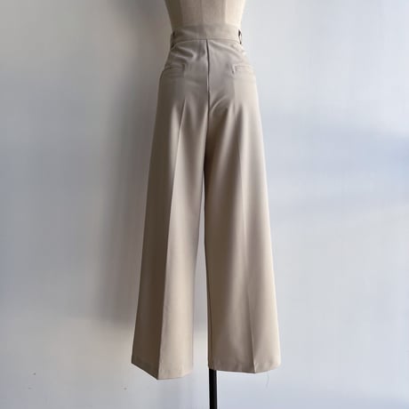 《予約販売》straight tuck wide pants/2colors_np0902