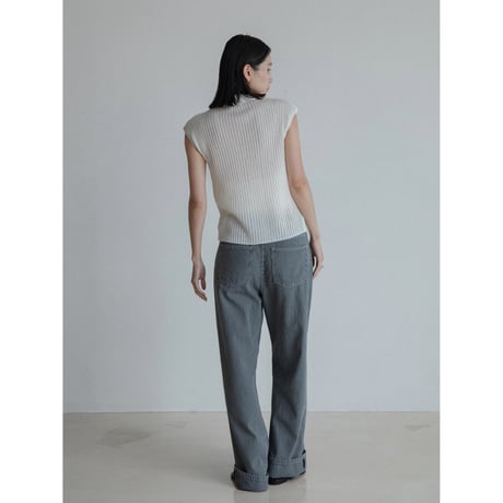 《予約販売》stripe retro jeans_nj0145