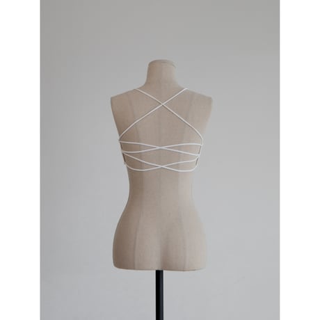 《予約販売》cup in back cross bra/2colors_nt2063