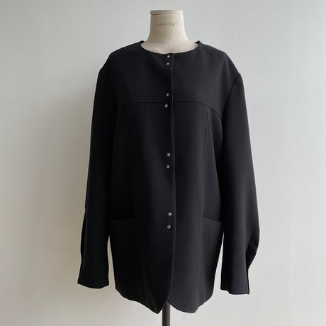【nokcha original】mannish jacket/black_no0312