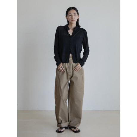 【NOKCHA original】linen knit cardigan/2colors_nt2348