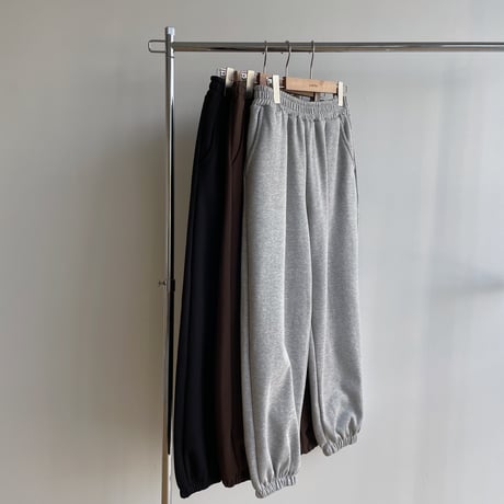 《予約販売》low rise warm  jogger pants/3colors_np0926