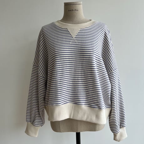 《予約販売》border croped mtm/2colors_nt1323