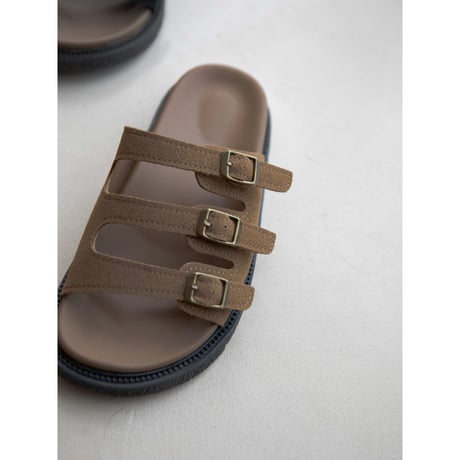 《予約販売》buckle sandals/2colors_na0647