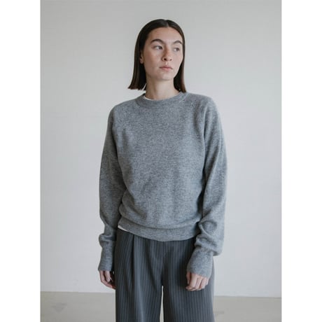 《予約販売》raglan simply knit pullover/2colors_nt2479