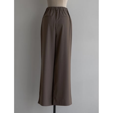 《予約販売》two tuck wide light pants/2colors_np0991