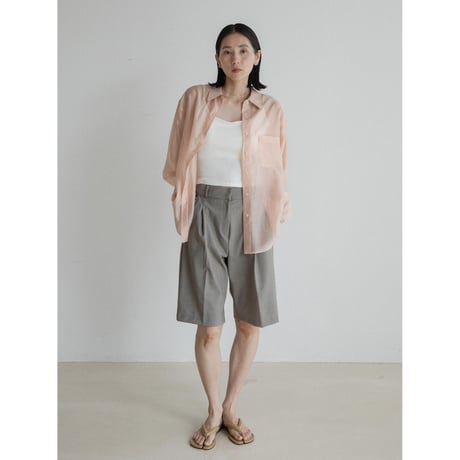 《予約販売》mannish tuck half pants/2colors_np1109