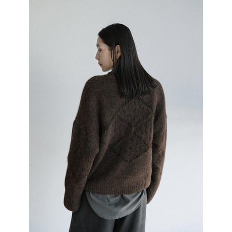 《予約販売》accent mohair knit pullover/2colors_nt2461
