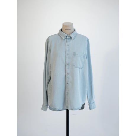 《予約販売》vintage like denim shirt_nb0355