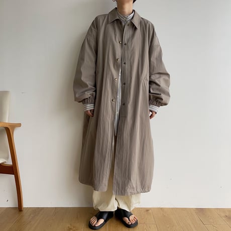【nokcha original】s/s long coach jacket/graige_no0284