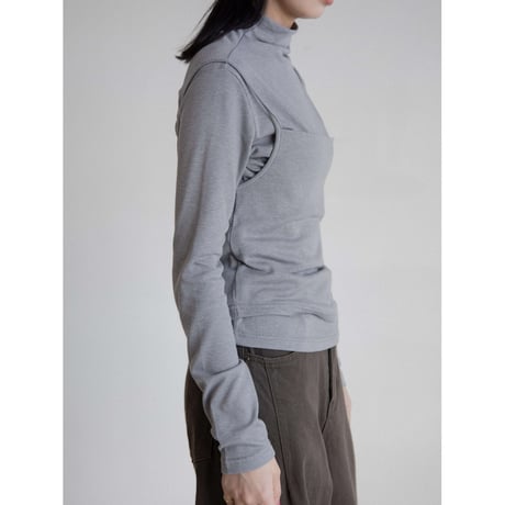 《予約販売》layered lady tops/2colors_nt2188