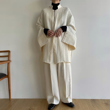 【nokcha original】ennui  zip blouse/2colors_nb0105
