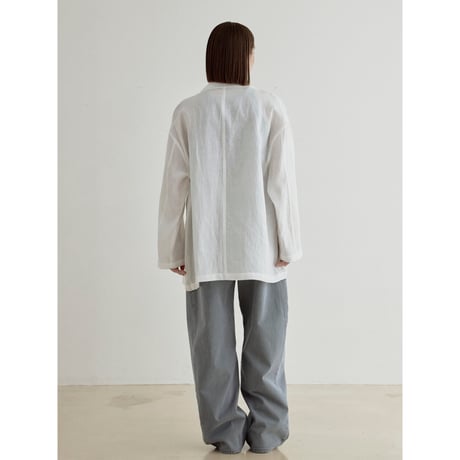 《予約販売》ashed oval black jeans_nj0185
