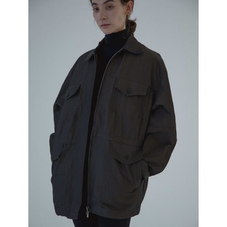 - AUTHENTIC series - 2way liner quality jumper/black brown_an0020