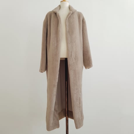✳︎予約販売✳︎shaggy gown coat_no0044