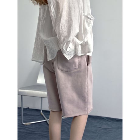 【NOKCHA original】ashed sweat harf pants/2colors_np1254