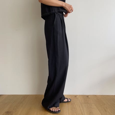 《予約販売》stich long pants/2colors_np0643