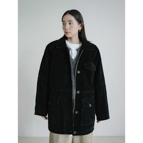 《予約販売》quilting linner suède middle jacket/2colors_no0486