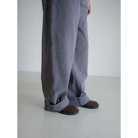 《予約販売》vintage like twill cotton pants/2colors_np1202