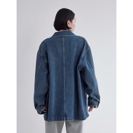 《予約販売》mannish middle denim jacket/2colors_no0518