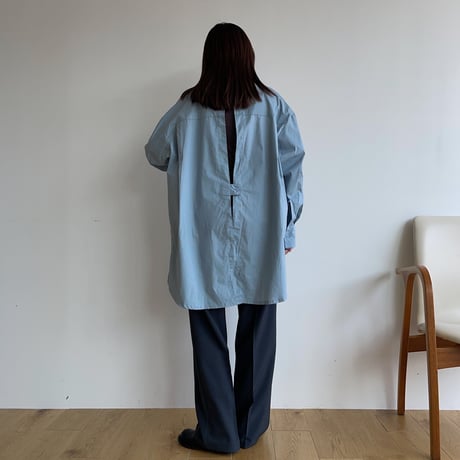 《予約販売》back detail over shirt/2colors_nb0115