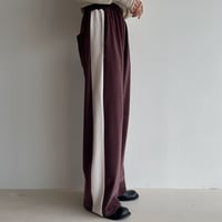 《予約販売》velours line pants/2colors_np0938
