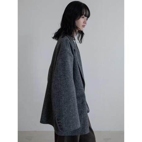 《予約販売》HANDMADE herringbone tailored jacket/2colors_no0423