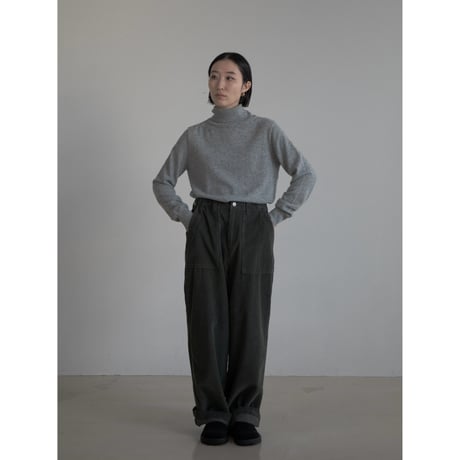 《予約販売》waist mark corduroy wide pants/2colors_np1045