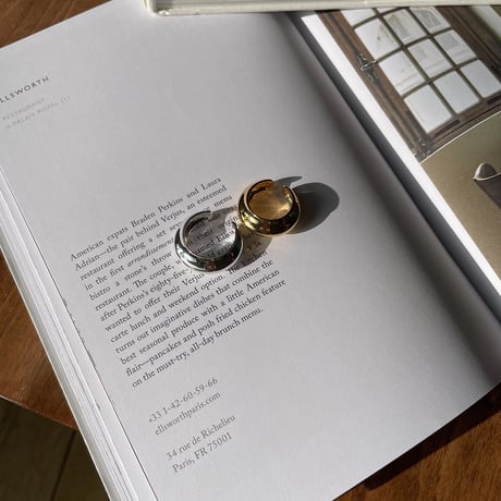 《予約販売》silver925 volume ring/2colors_na0234