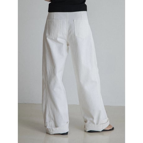 《予約販売》accent oval twill pants/2colors_np1143