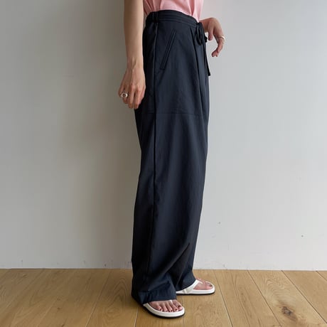 【nokcha original】string washer oval pants/2colors_np0827