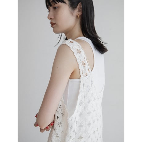 《予約販売》crochet knit midi tops/2colors_nt2329