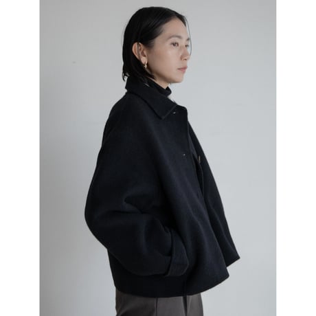 《予約販売》HANDMADE croped wool coat_no0427