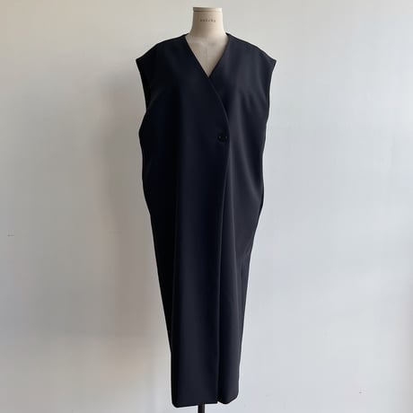 【nokcha original】2set mulch coat/navy_no0231