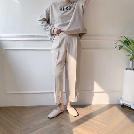 【NOKCHA  original】soft slacks/2colors_np0015