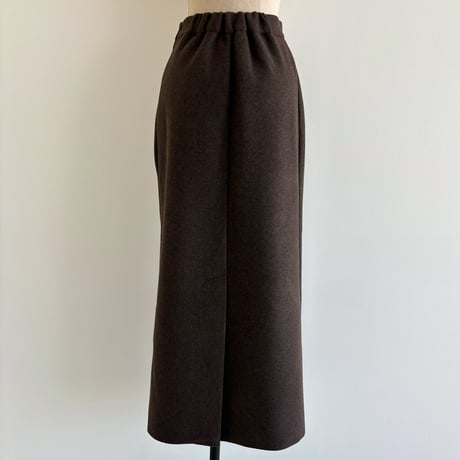 《予約販売》material warm long skirt/2colors_ns0087
