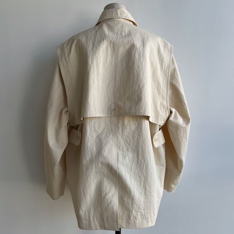 【nokcha original】2way mannish jacket/ivory_no0277