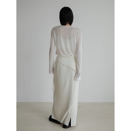 《予約販売》mulch way long skirt/2colors_ns0096
